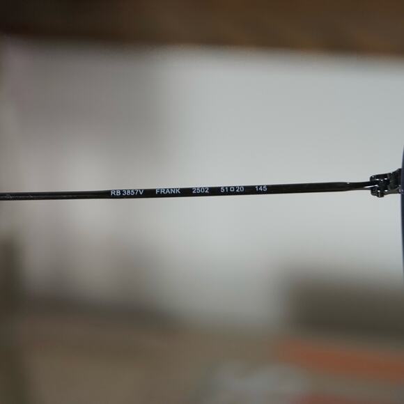 Ray-Ban Frank silver wire frame rb3857v eyeglasses main image 5